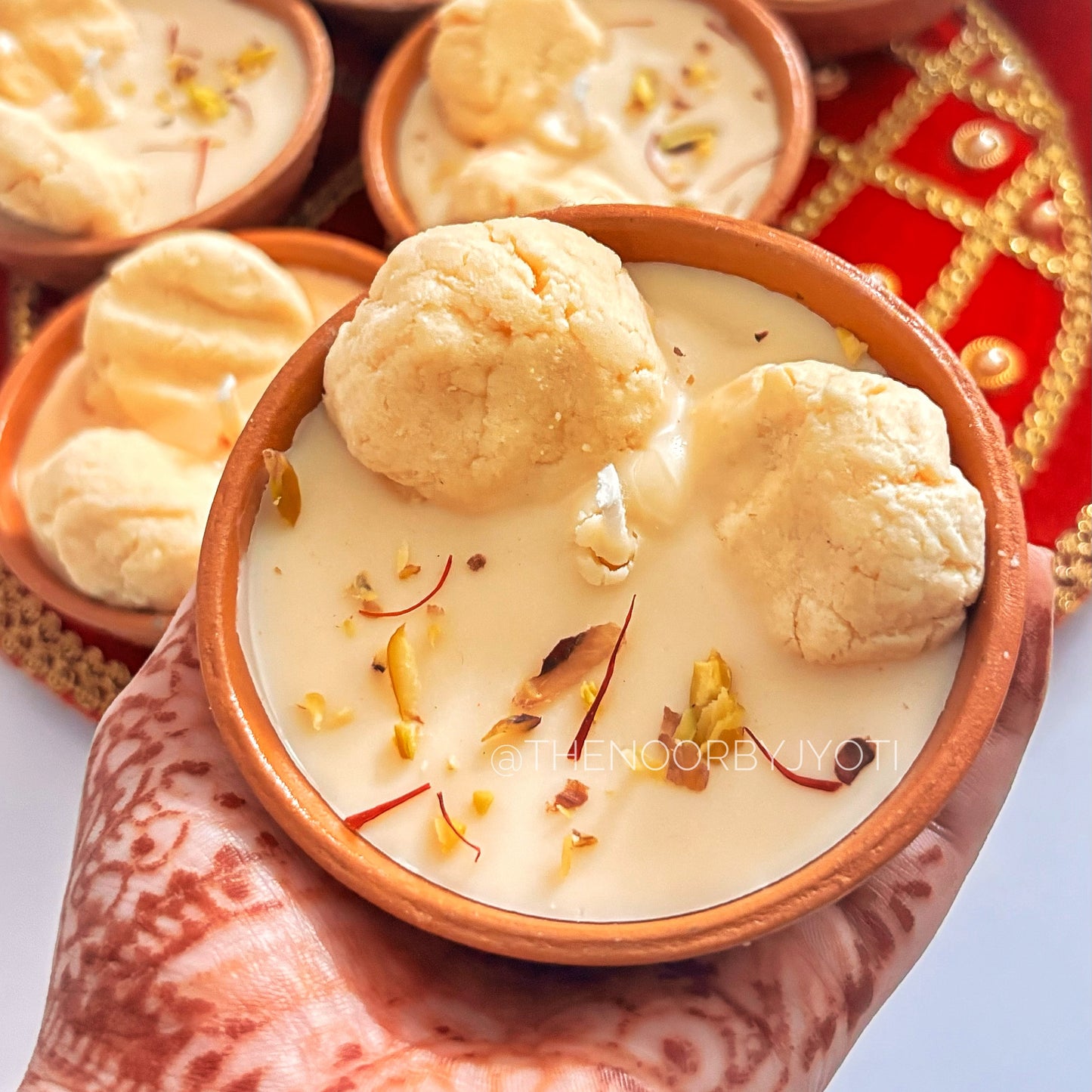 Rasmalai Candle Bowl