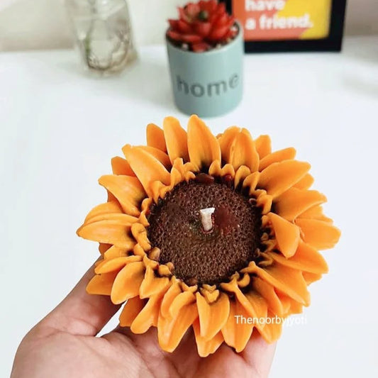 Sunflower Candle