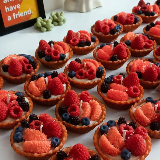 Fruit Tart Candle
